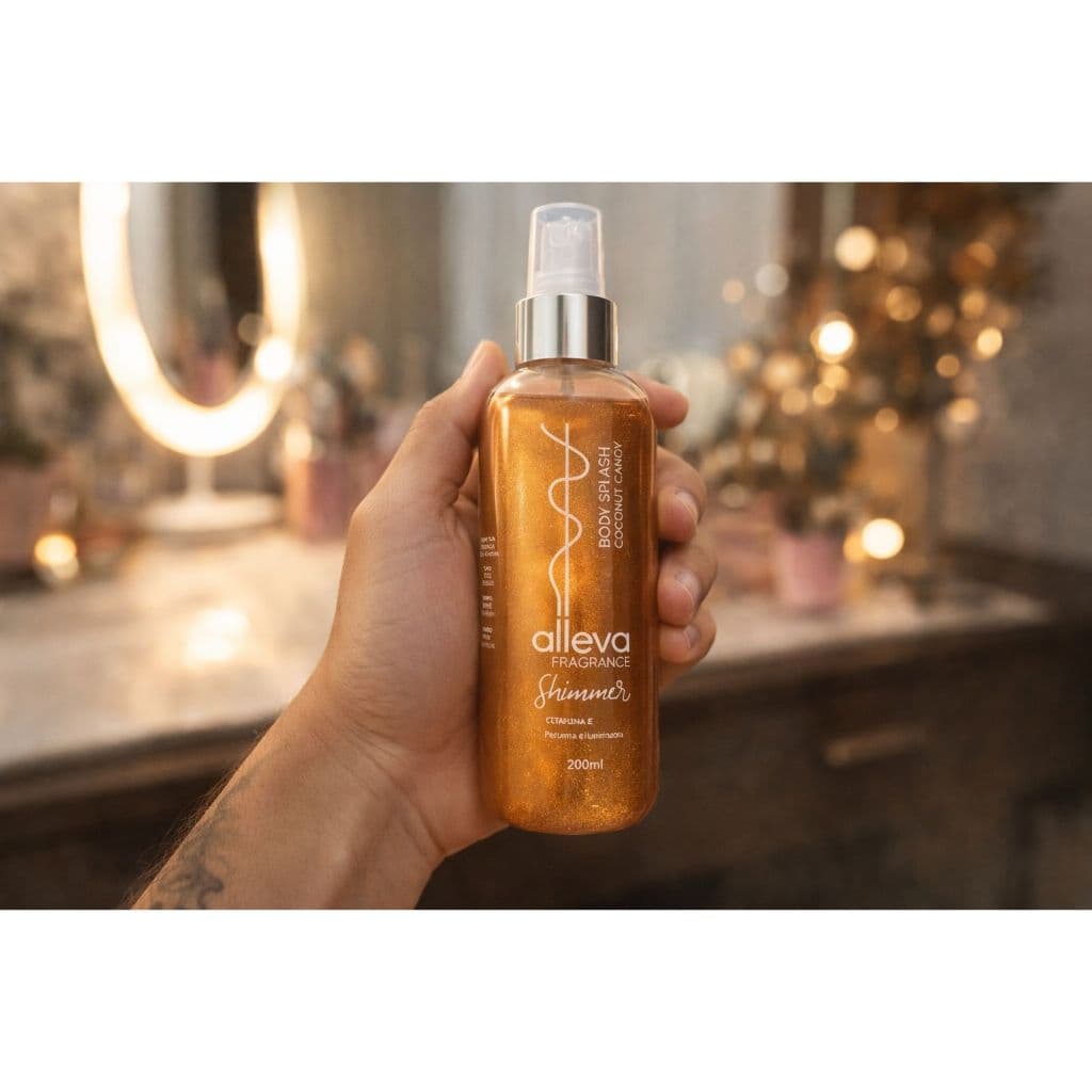 🌸 BODY SPLASH ALEVA – PERFUME + HIDRATAÇÃO + BRILHO ✨