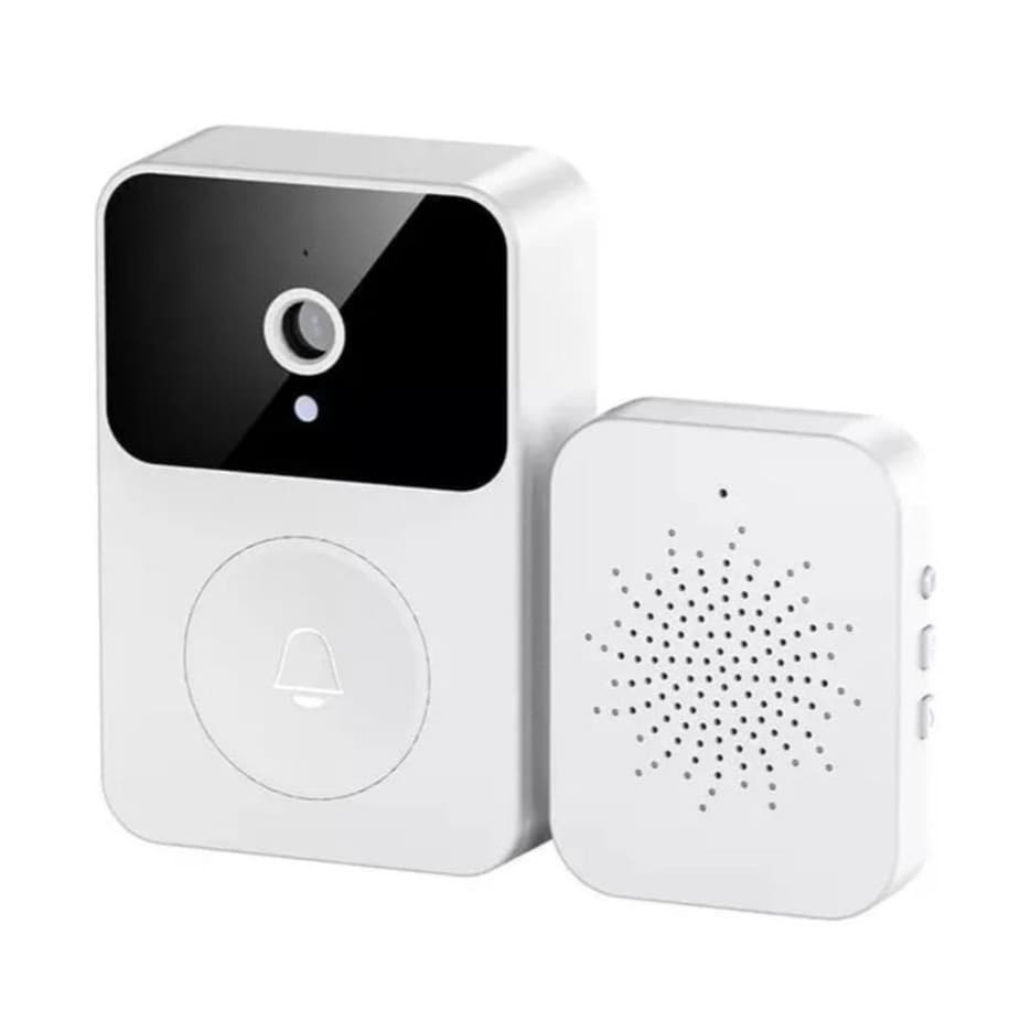 Campainha Inteligente Com Câmera Sem Fio Wi-Fi Interfone Vídeo Chamada Celular