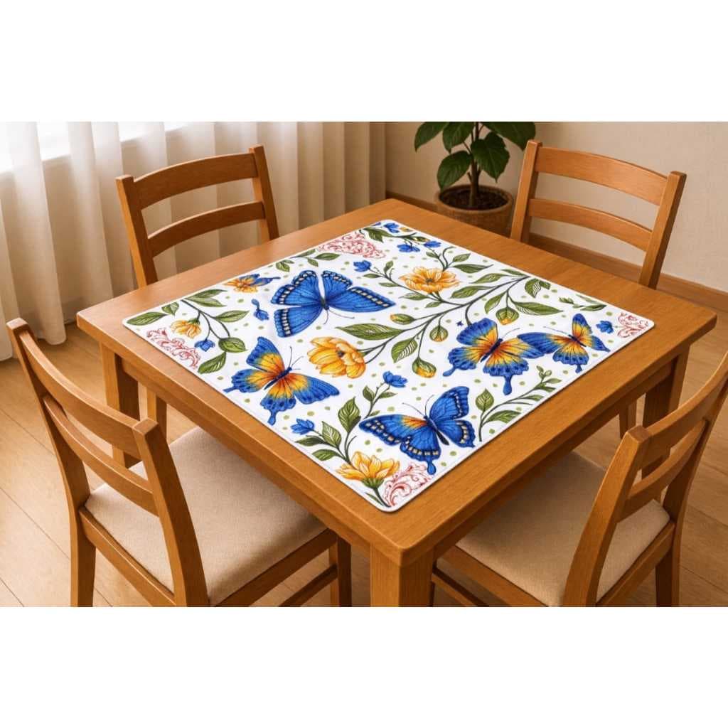 Toalha De Chá /Centro De Mesa /Cobre Fogão / Cobre Mancha Decorativa Tecido Oxford Liso Estampado Natalina