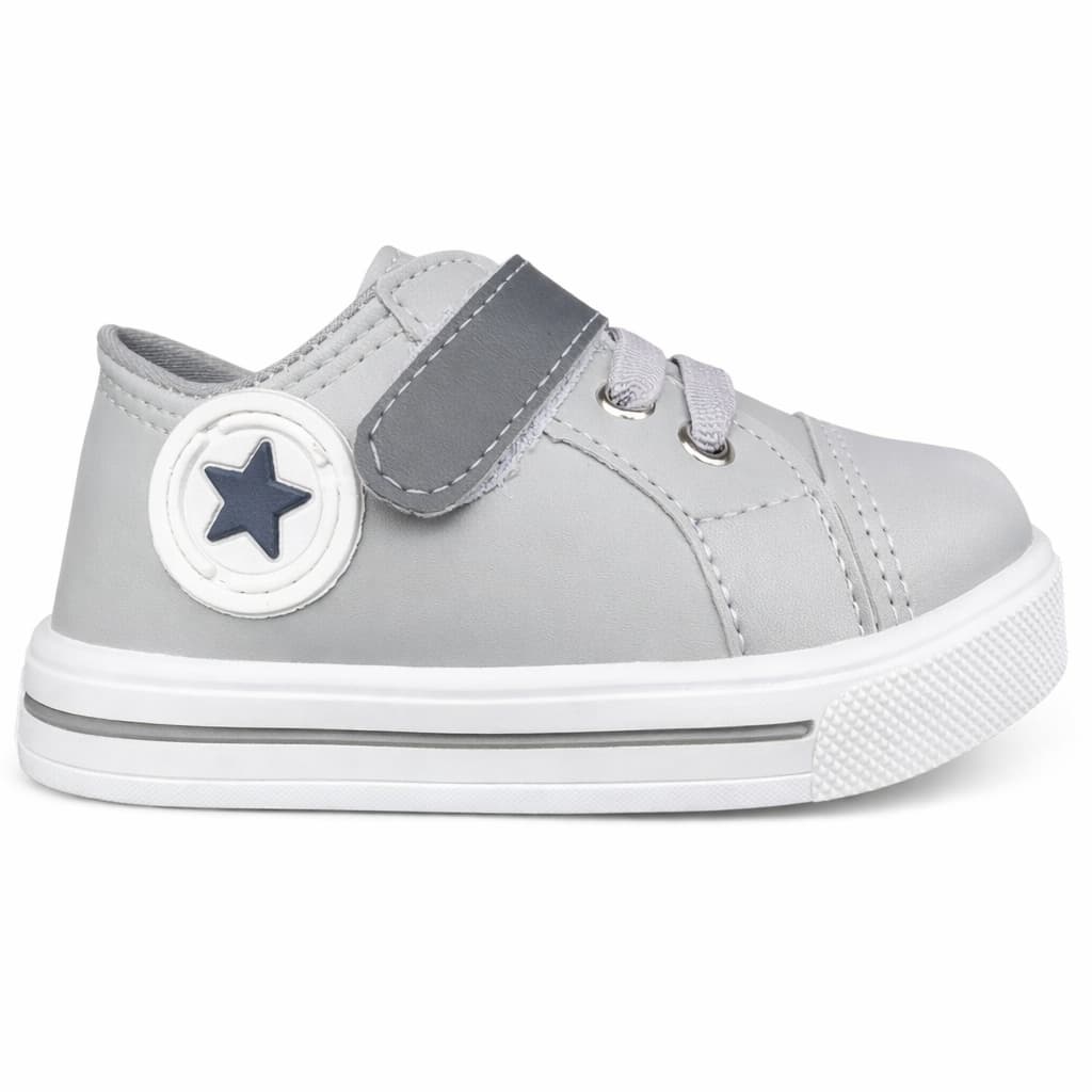 Tênis Infantil Bebê Menino Menina Casual Velcro Confortável