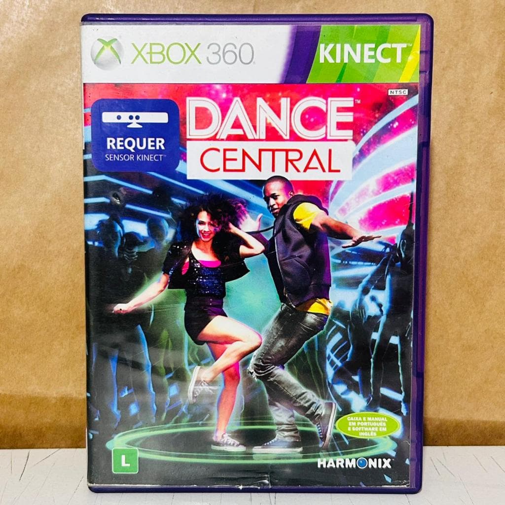 Dance Central Mídia Física Original (Seminovo) para Xbox 360.