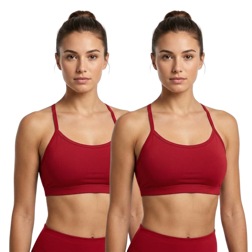 Kit 2 Top Feminino Nadador Suplex – Ideal para Treino, Corrida e Passeios