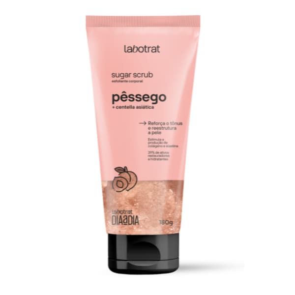 Esfoliante Sugar Scrub Pêssego 180g Labotrat + Centella Asiática