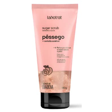 Sugar Scrub Pêssego Esfoliante Corporal 180g Labotrat