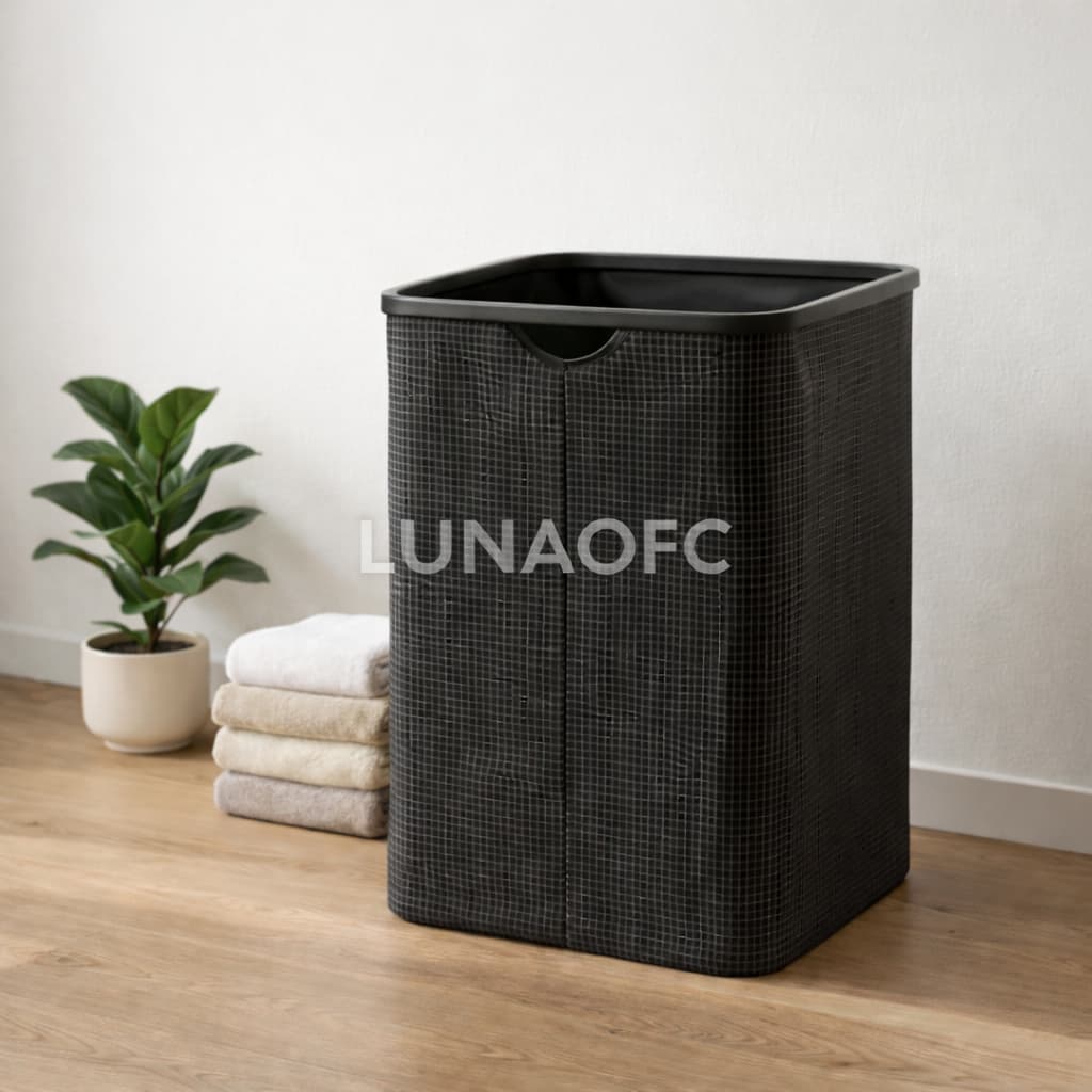 Cesto  Roupa Suja Grande Dobrável | Organizador | Ultra Resistente| Banheiro | Quarto | Cesto Roupas