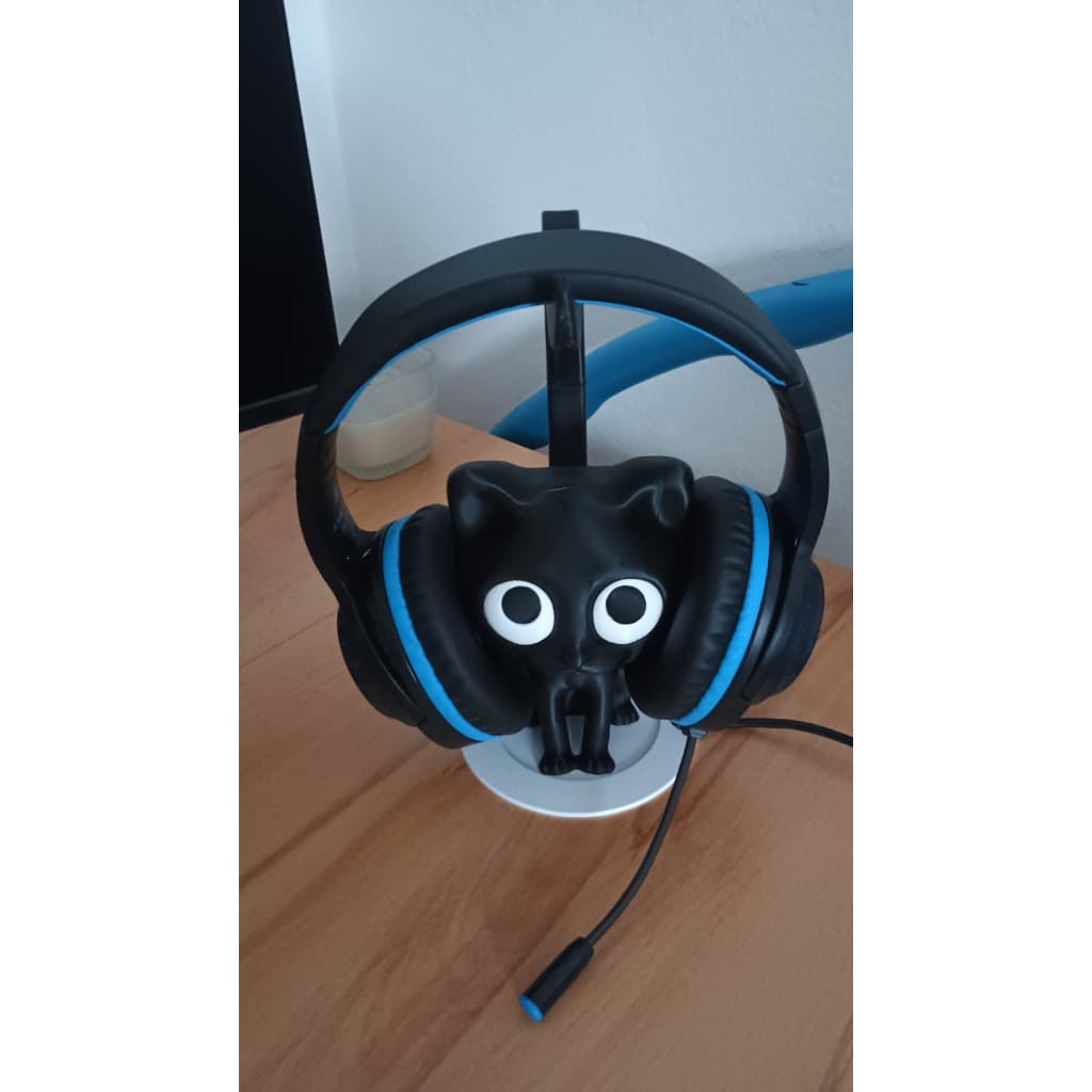 Suporte para Headset/Fones de ouvidos - Gatinho ou Cachorrinho