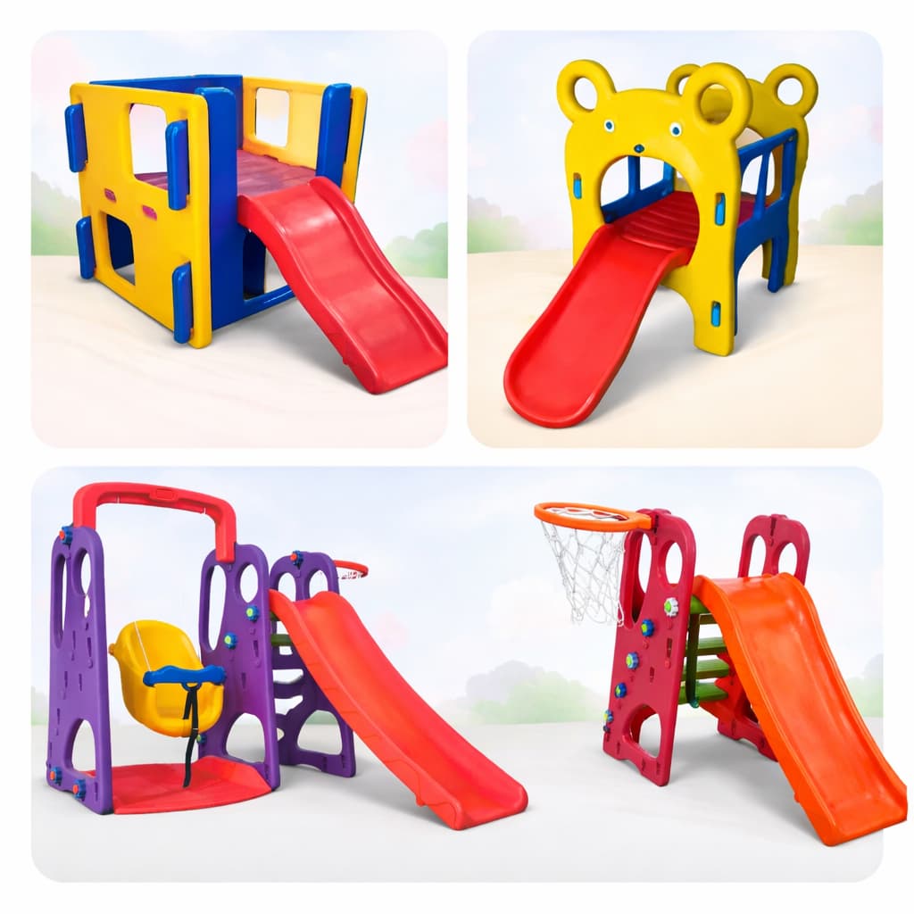 Playground Infantil Completo Vários Modelos Escorregador Balanço Parquinho
