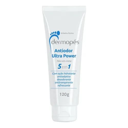 Talco em creme anti-odor ultra power dermopés 120g / Abelha Rainha