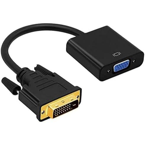 DVI x VGA 24+1 pinos Adaptador
