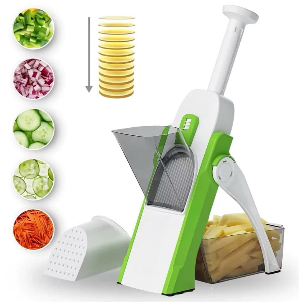 Fatiador Cortador de Legumes Multifuncional Rápido e Prático Verduras Frutas Batata Chopper