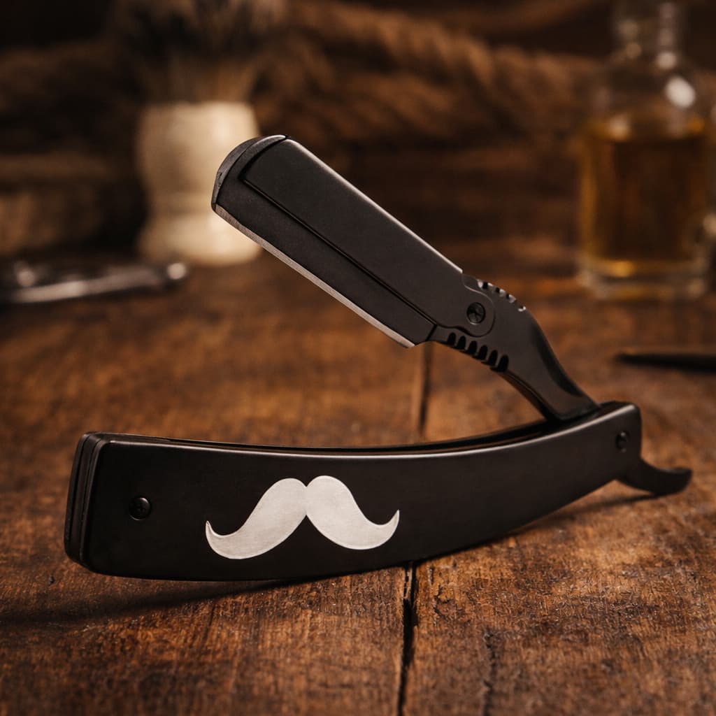 Navalhete Black Super Barba Aço Inox Produto para Barbearia