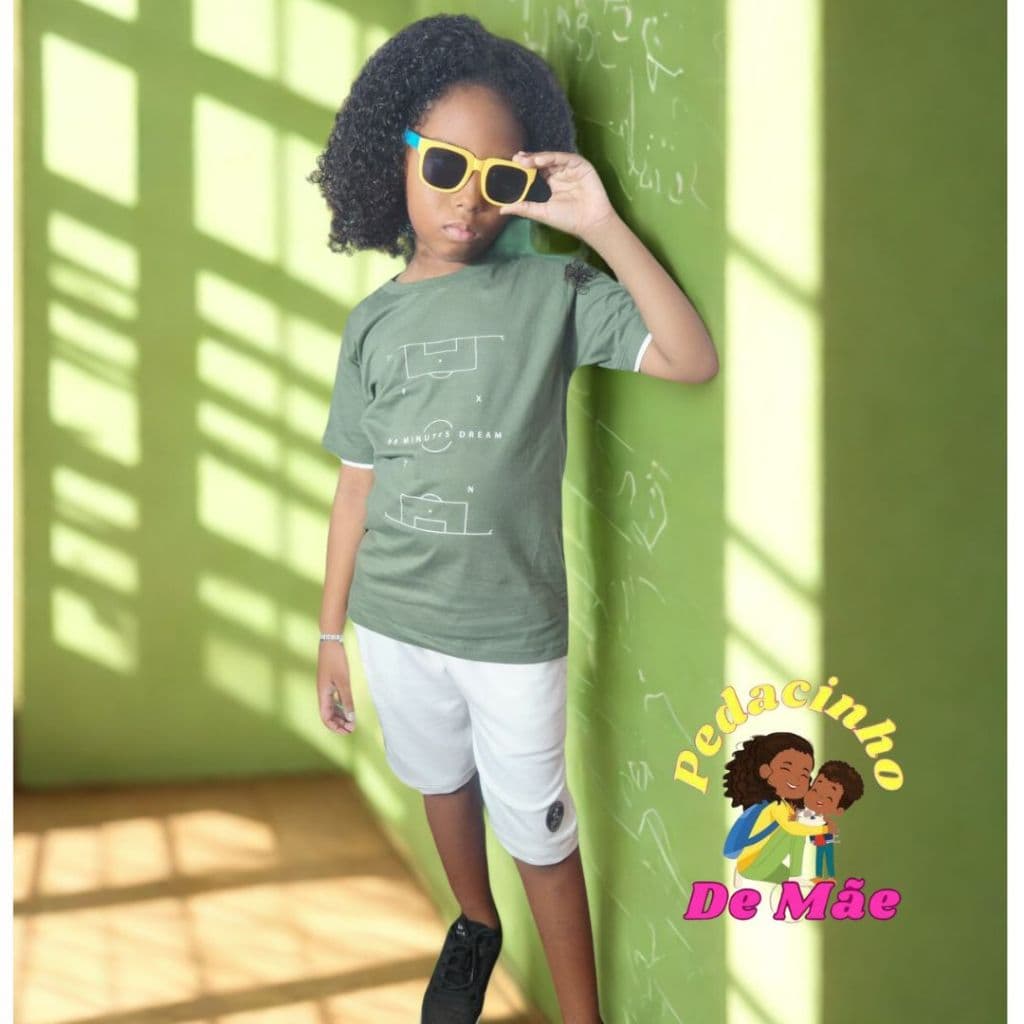 Bermuda Infantil Menino Moletinho Moletom Básica Confortável – Roupa Infantil Masculina Dia a Dia