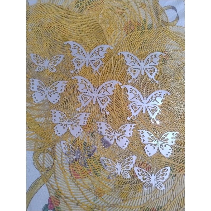 Adesivo Borboleta Decoração – Kit 12 Unidades Decoração de Parede