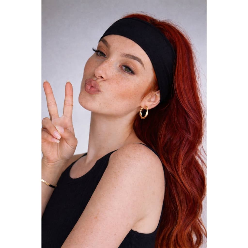 FAIXA DE CABELO TIARA GINÁSTICA ACADEMIA ESPORTE SUPLEX CONFORTAVEL