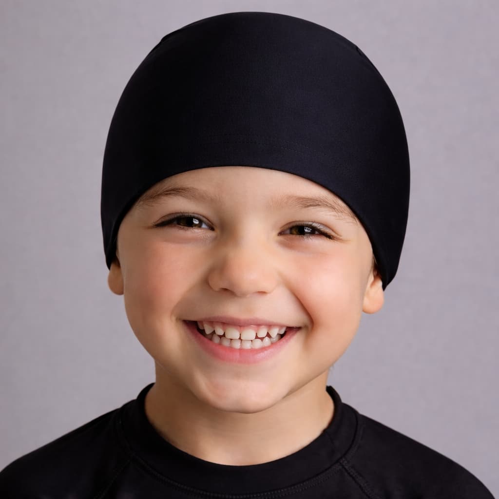 Touca Infantil de Natação Lycra Alta Qualidade Conforto Total