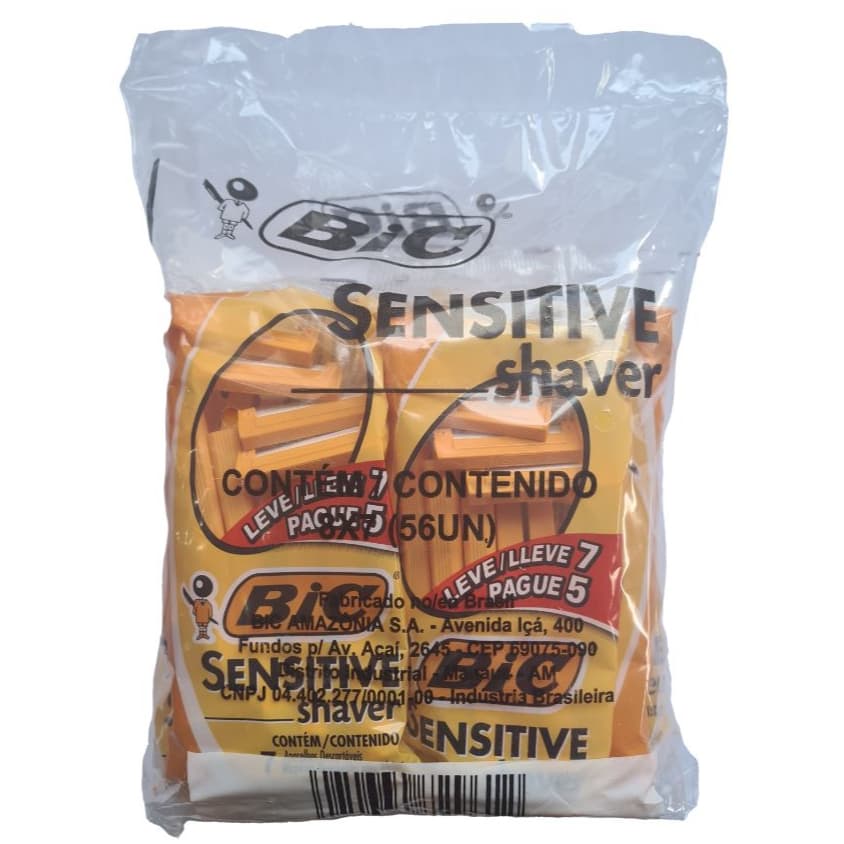 Aparelho de Barbear Bic Sensitive C/56 unidades