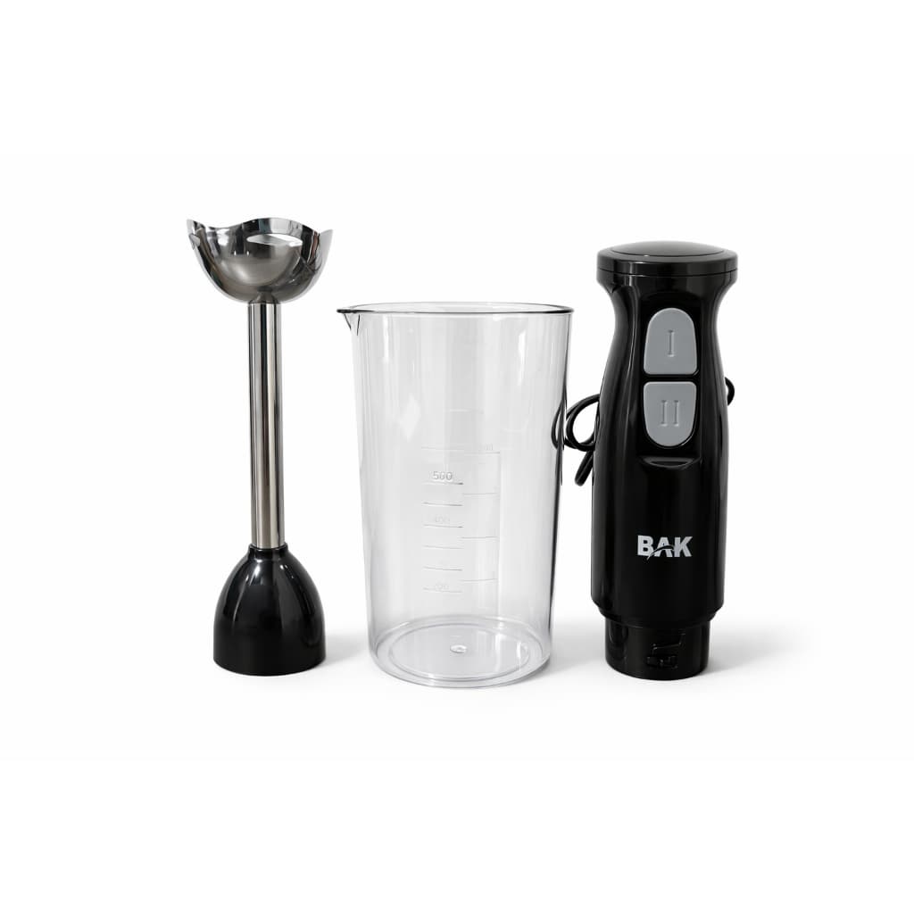 Mixer 3 em 1  Preto 300W Misturador Triturador Batedor