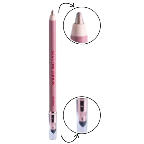 Lápis Sparkling Eyes COBRE CLARO Ruby Rose cor Copper Liner APONTÁVEL