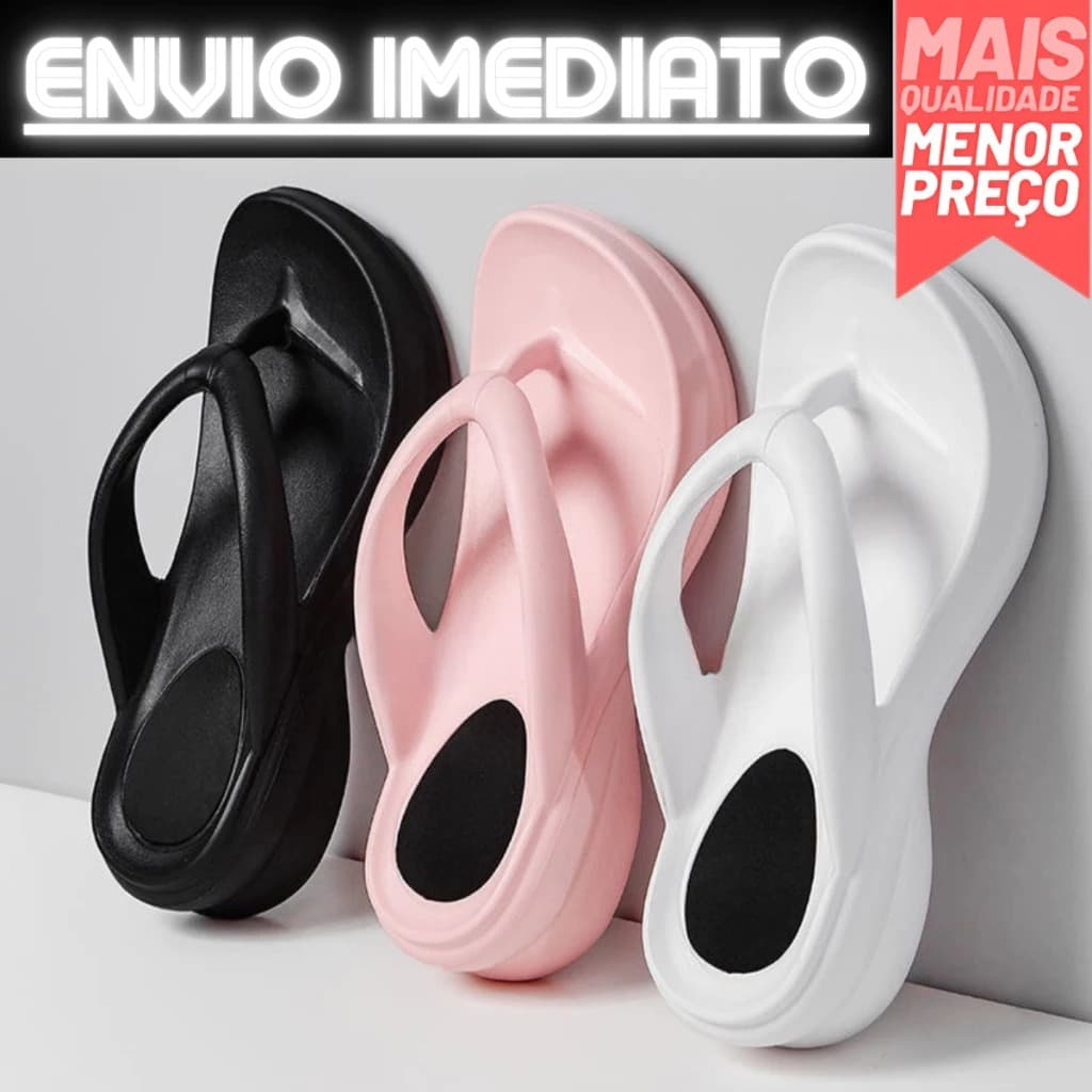 Chinelo Tamanco Feminino Ortopedico Leve Macio Ideal para o Dia a Dia e Lazer Promoção