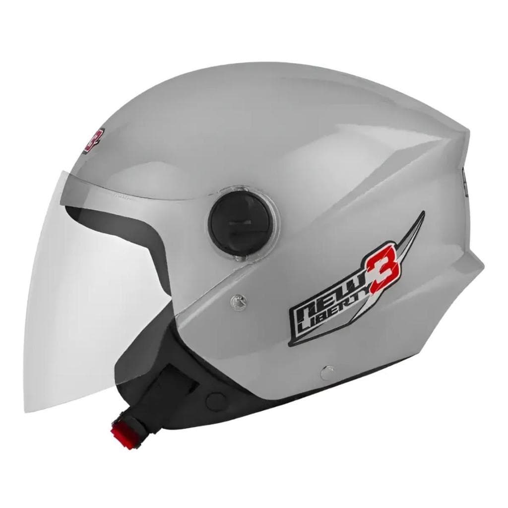 Capacete Moto Aberto New Liberty Three Viseira Cristal