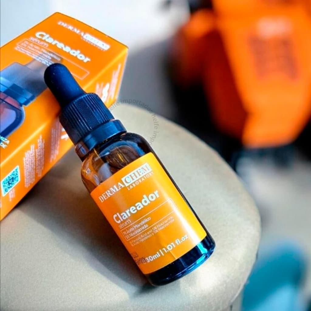 Sérum Facial Dermachem Niacinamida 30ml Uniformiza Tom da Pele Toque Leve Skincare Vitamina  C