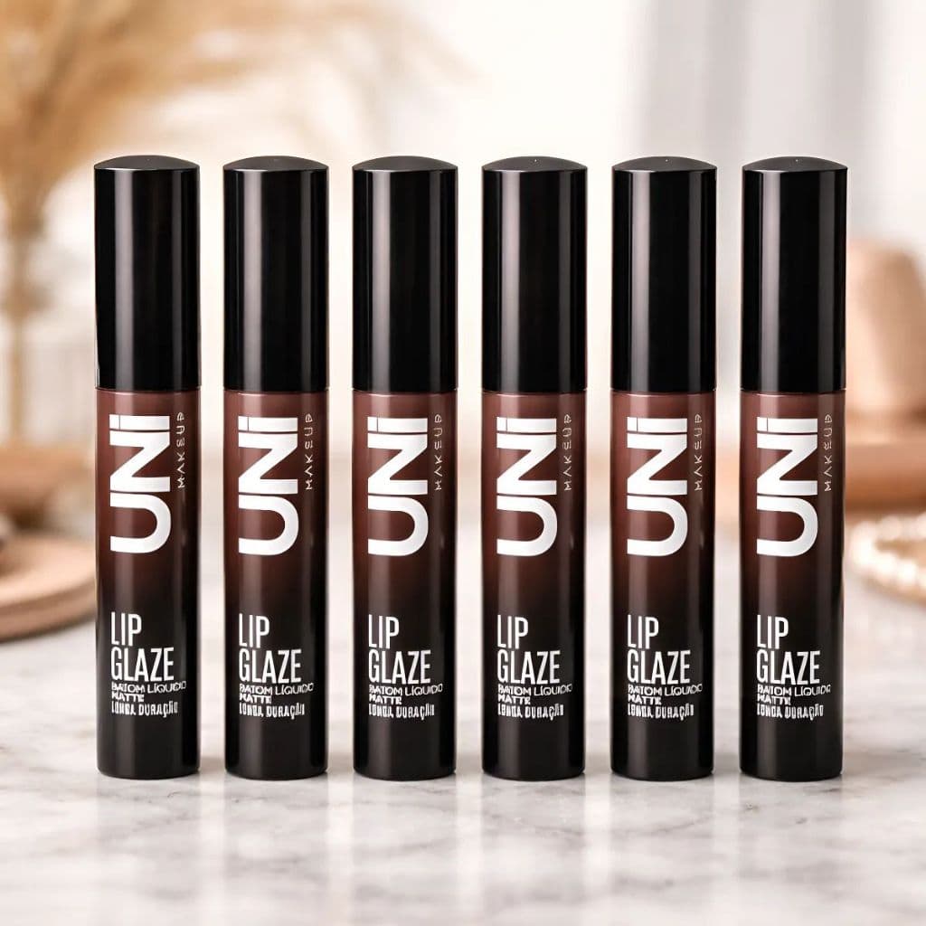 Batom Liquido Matte Alta Pigmentação Hidratante Longa Duração Brilho Lip Glaze Unimakeup