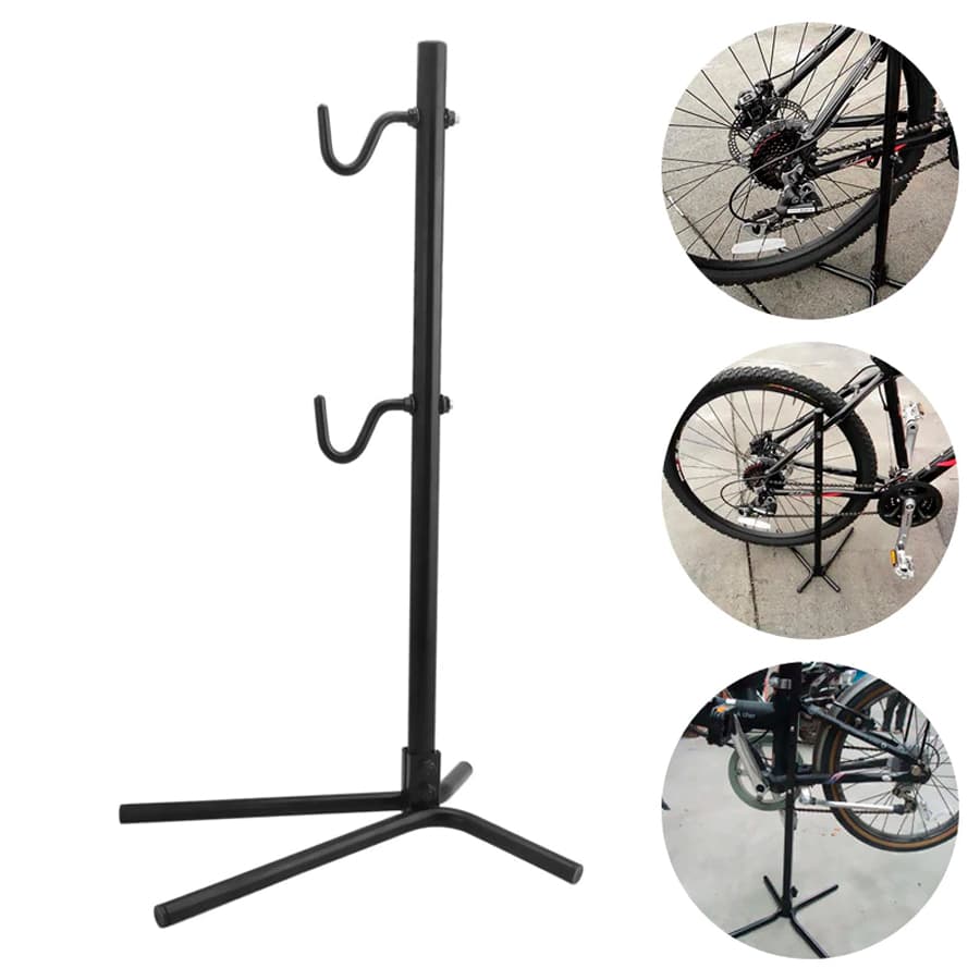 Suporte De Chão Cavalete Manutenção Bike Bicicleta C Ajuste