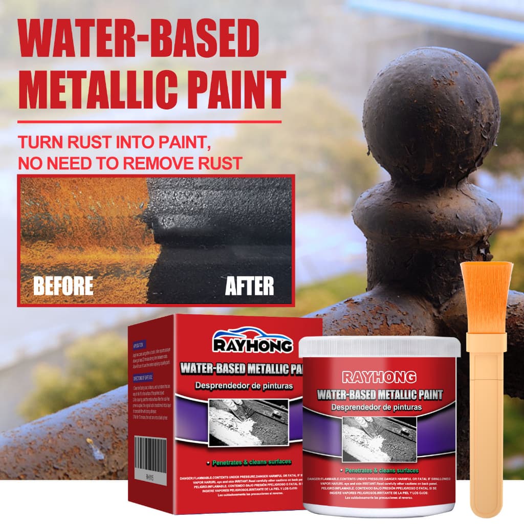 300ML/500ML/1000ML Tinta De Ferrugem, Pasta Removedor PimerA Base De Agua, Protecao Corosao Prova Para Carro Soprad