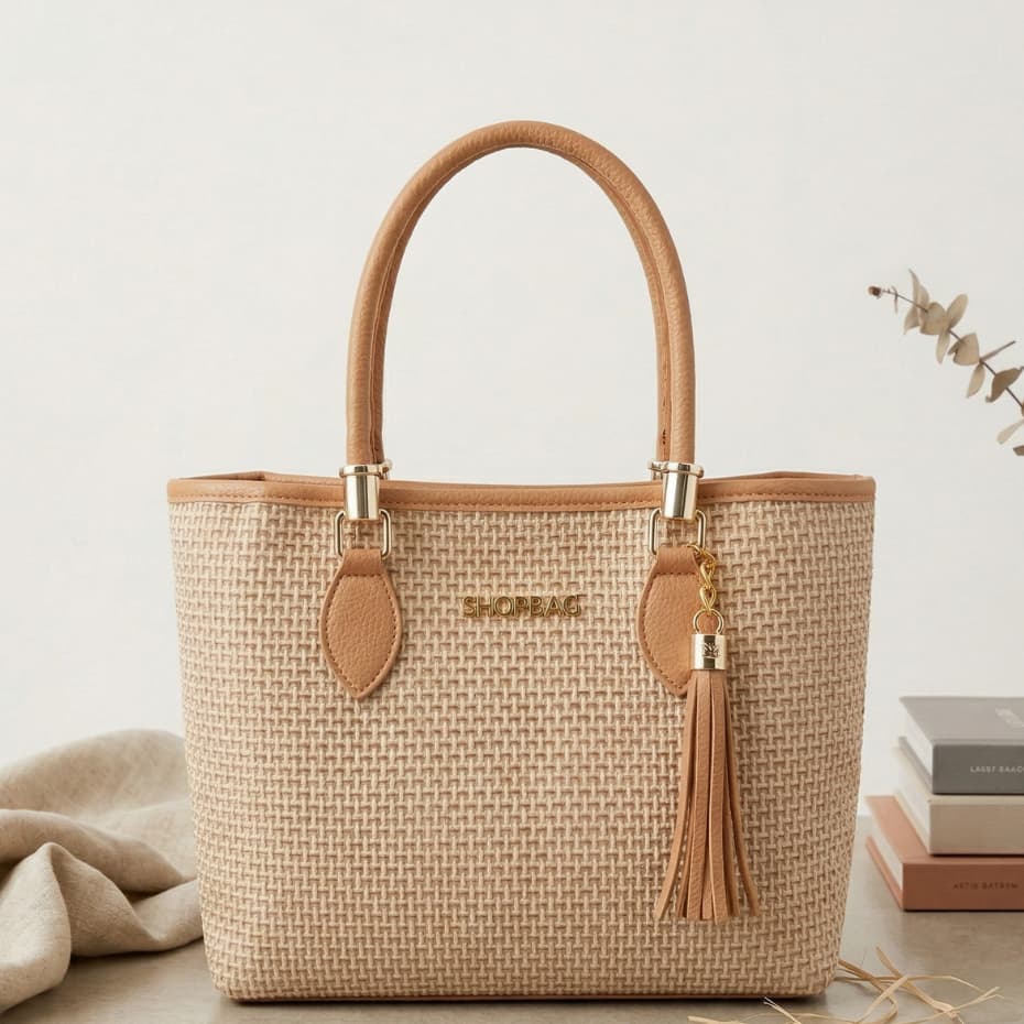 Bolsa Feminina Média Shopbag Capri Lançamento bolsa com alça