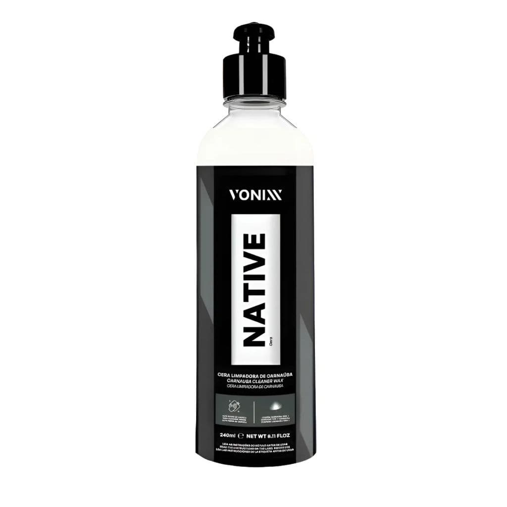 Native Cleaner Wax 240ml Vonixx Cera Limpadora Carnauba