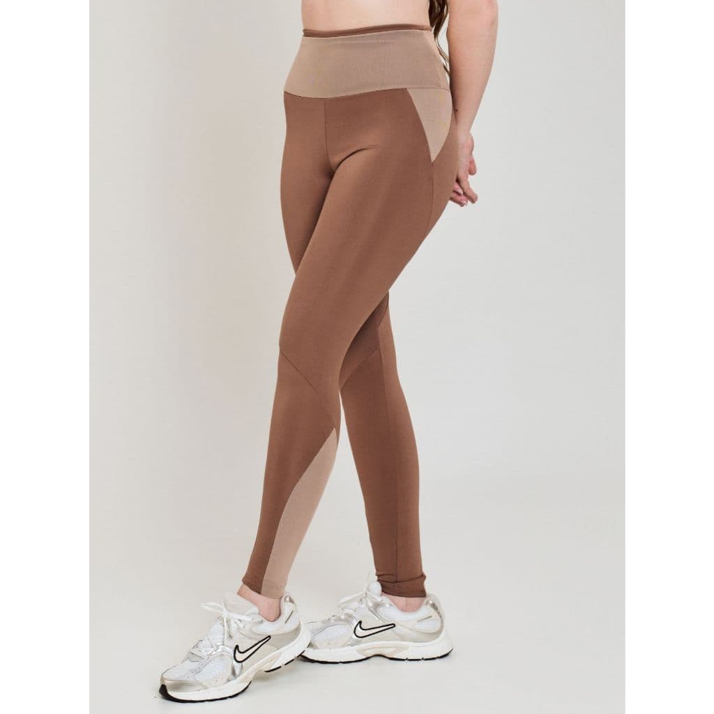 Calça Legging Detalhe em Tule Academia Fitness 11173