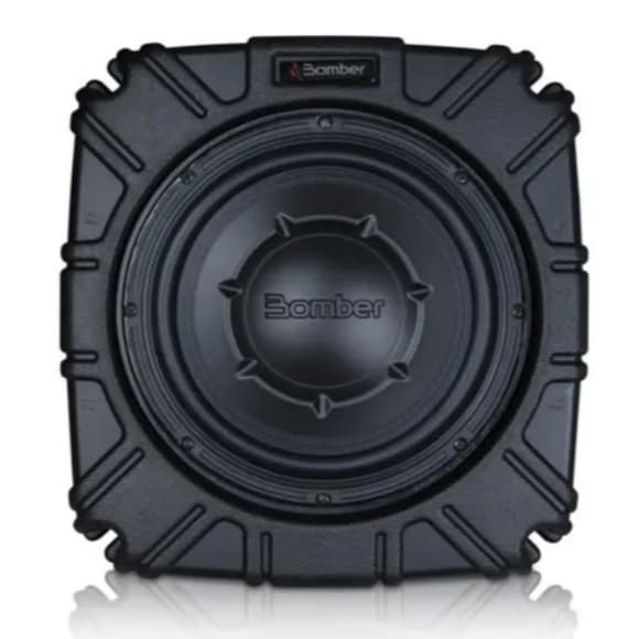 Caixa Passiva Bomber Slim Selada Subwoofer 8 Polegadas 200w