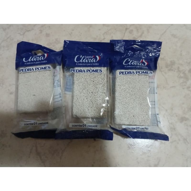 KIT COM 3 PEDRAS POMES "SANTA CLARA"