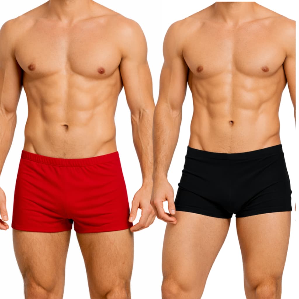 Promoção 2 Sunga Masculina Boxer Premium com Proteção UV+50