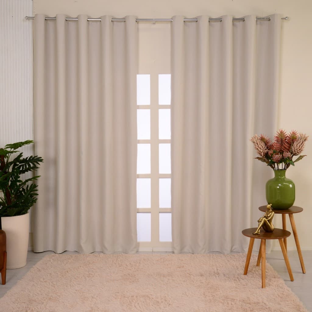 Cortina Blackout Premium 2 a 6 Metros de Largura x 2,80m de Altura – Tecido de Alta Qualidade, Diversas Cores e Tamanhos