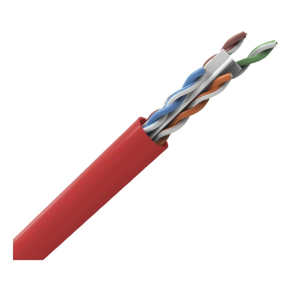 CABO LAN SOHOPLUS U/UTP CAT.6 24AWGX4P CMX VERMELHO CX 305M
