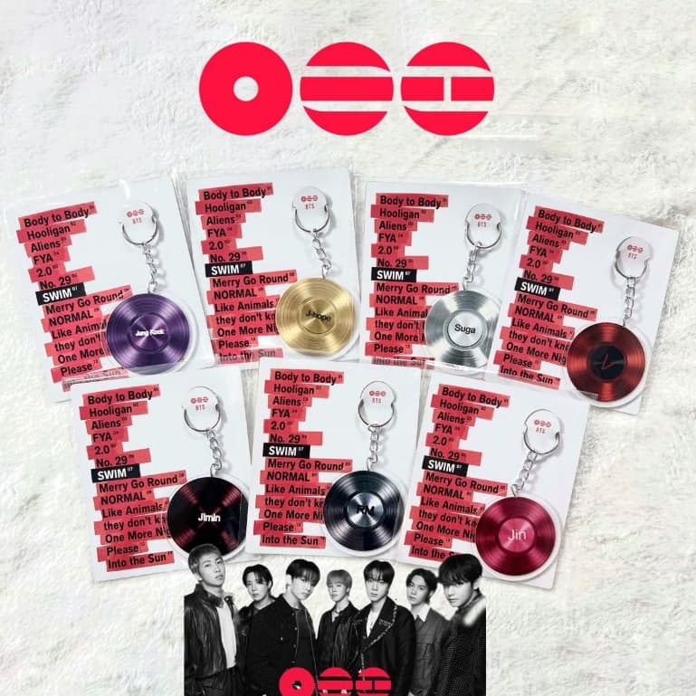 chaveiro BTS arirang world tour mini CD