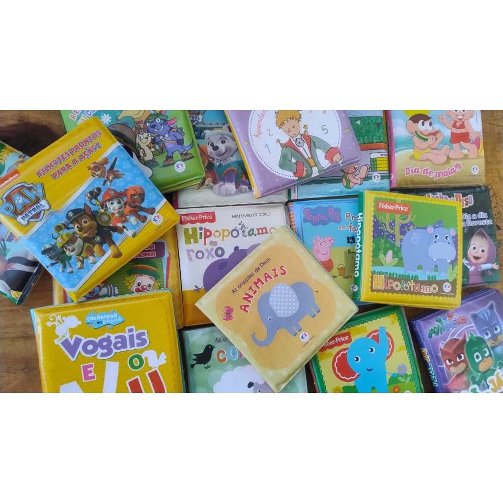 Queima de Estoque Livros de Banho para Bebês