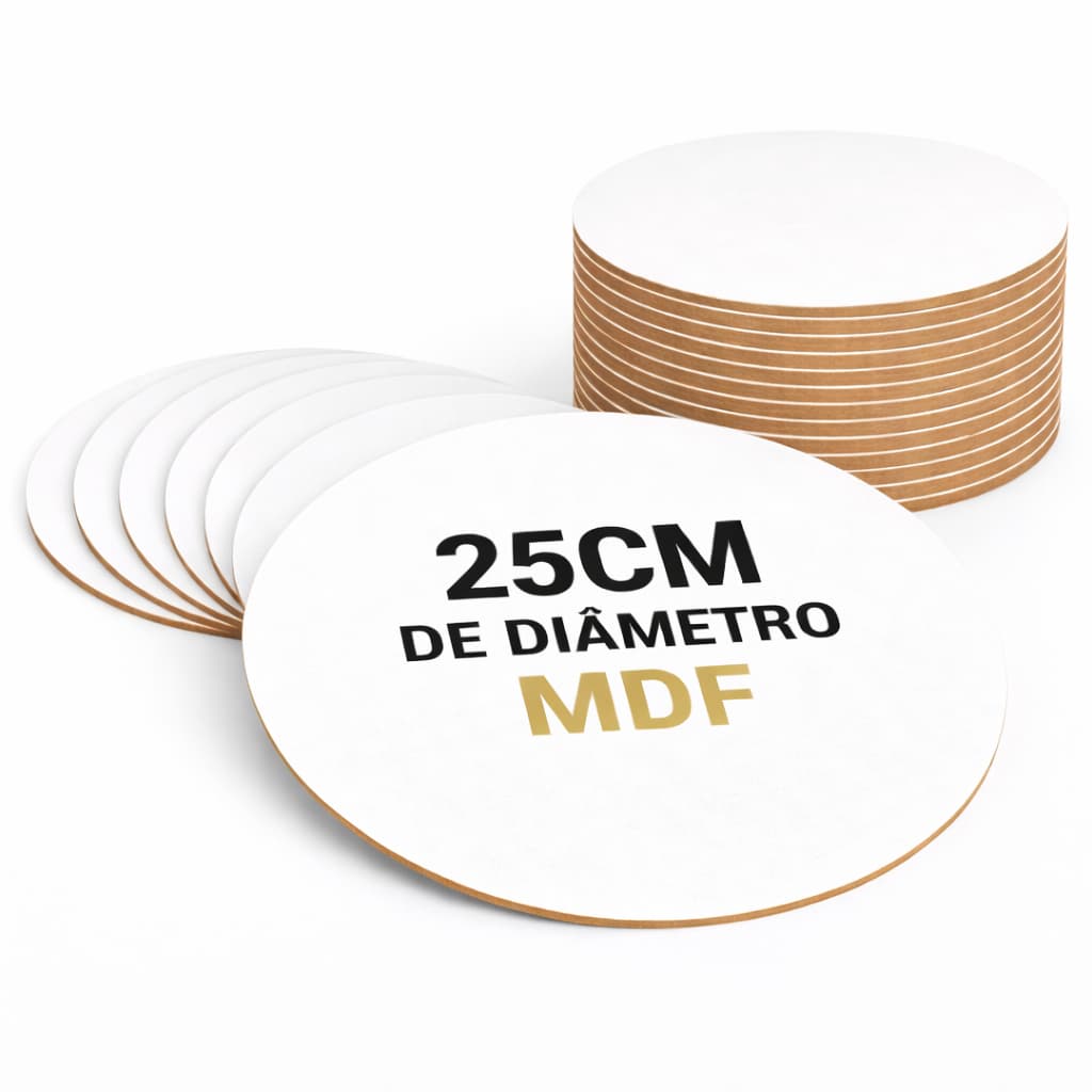 Cake Board 25cm Atacado Kit C/50 ou 100 - Tabuleiro Para Bolo De Festa  Acessorios Confeitaria