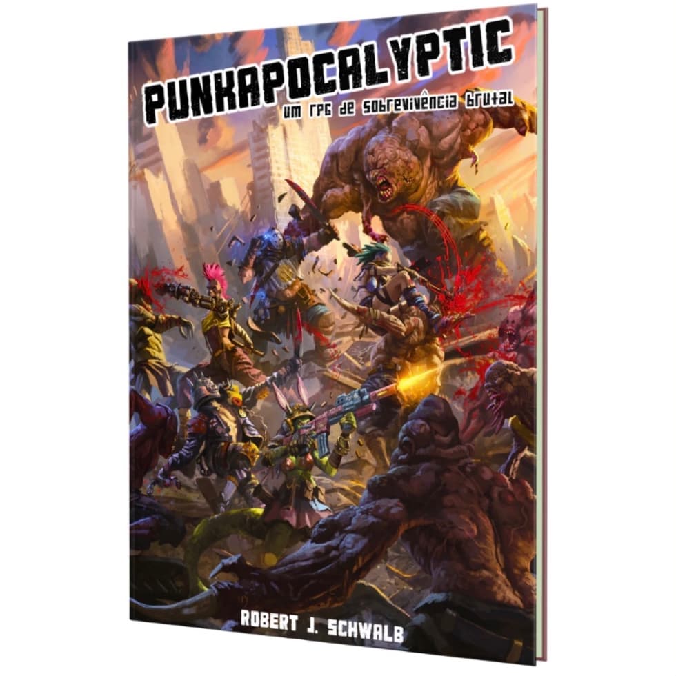 PunkApocalyptic: RPG de Sobrevivência Brutal Novo Lacrado