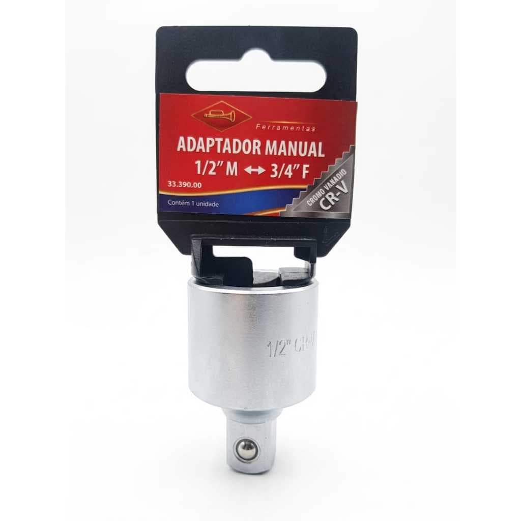 Adaptador Redutor Manual 3/4 (fêmea) 1/2 (macho)