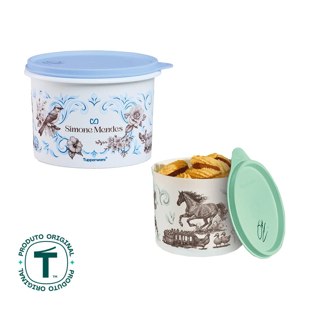 Kit Tupperware Simone Mendes Retorno às Origens 2 Peças