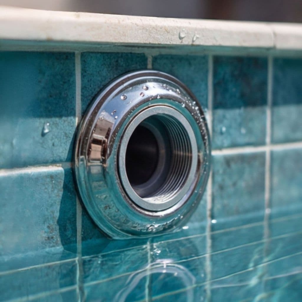 Dispositivo de Refletor Para Piscina Alvenaria Polinox Prata 316L Summers