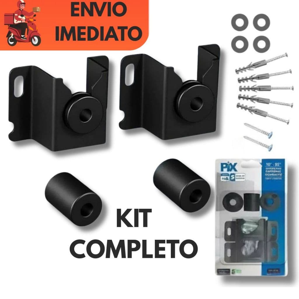 Suporte Universal Fixo Smart TV LED LCD 4K Parede E Painel 10 24 32 43 50 55 60 75 100 Polegadas