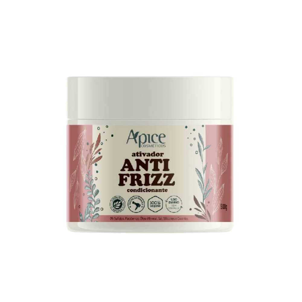 Apse Apice Máscara Tratamento Ativador Antifrizz Proteção Térmica Filtro UV 500g