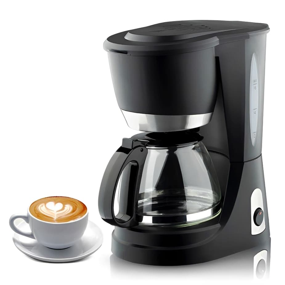 Cafeteira Elétrica 625ml 6 Xícaras 110V /220V 650W Desligamento Automático