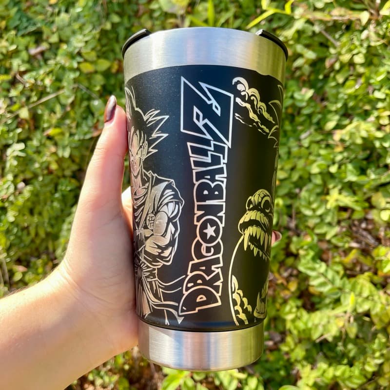 Copo Térmico DRAGON BALL Personalização em 360 Graus  473 ML