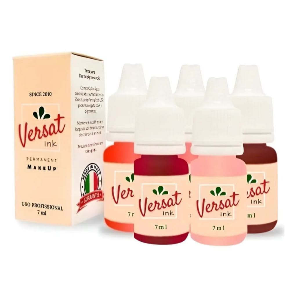 Versat Ink 7ml Pigmento micropigmentação de Sombrancelhas e Lábios
