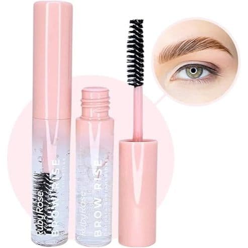 Brow Rise Gel para Sobrancelhas e Cílios Ruby Rose, Fixação e Definição, Longa Duração, 8,3g
