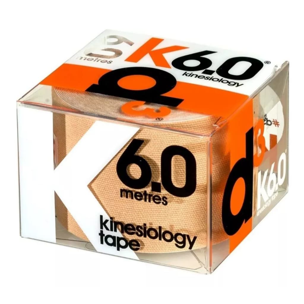 Kinesio Tape D3 Bandagem Premium 6 Metros Futebol, Vôlei,Handebol, Corrida De Rua, Maratona, Pós Operatório, Pós Parto